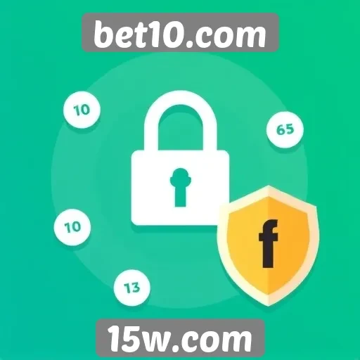 Recursos de segurança no site bet10.com